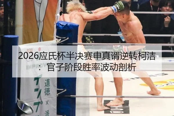 2026应氏杯半决赛申真谞逆转柯洁：官子阶段胜率波动剖析